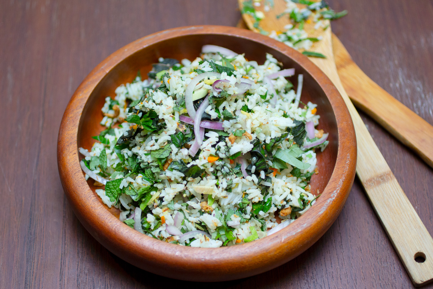 Nasi Ulam (Aromatik Otlu Pilav)